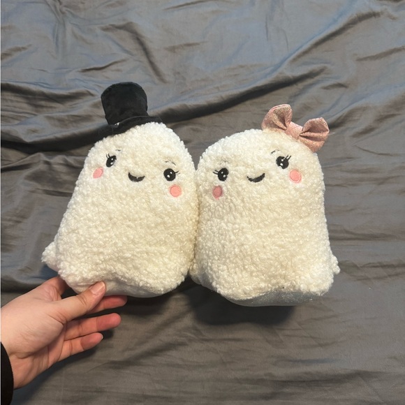 Other - mr. & mrs. ghost throw pillow (one pillow, not two)